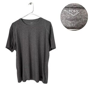PONY Men’s Performance T-Shirt Gray XL Moisture-Wick Athletic Tee